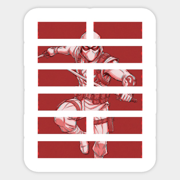 Clan of the Arashikage Sticker by Doc Multiverse Designs
